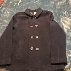 Boys Navy Coat size 10